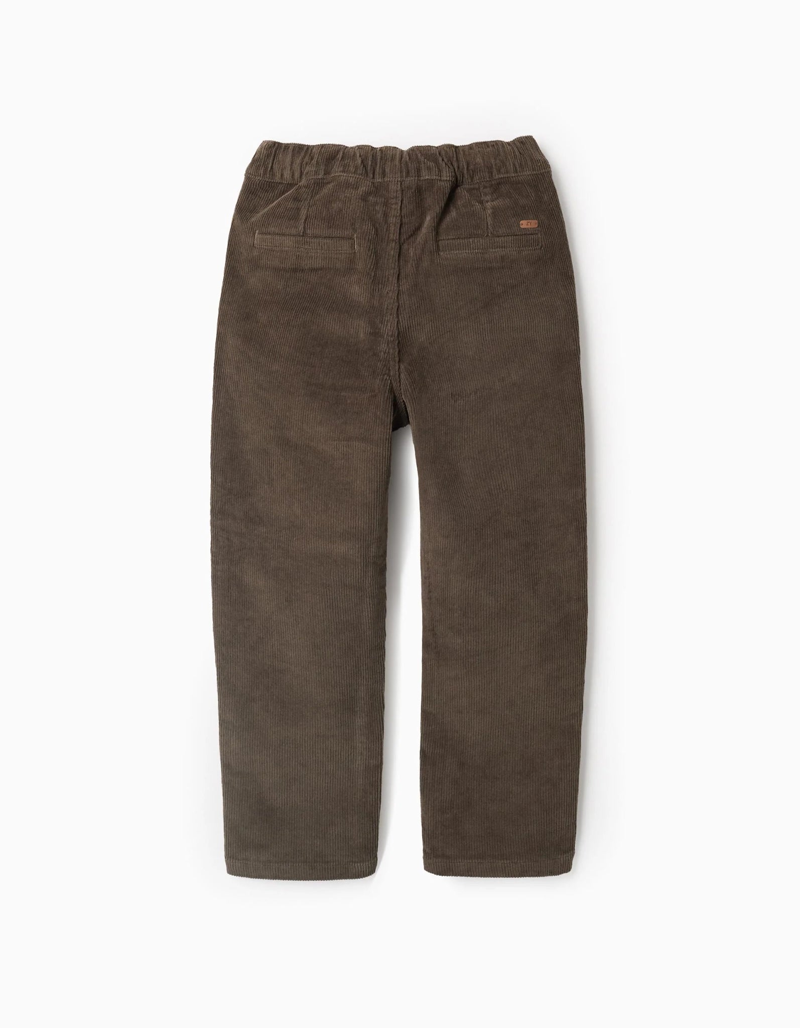Pantalón Chino de Pana 'Straight Fit' Verde Oscuro, ZY - Zippy - PetitGegant