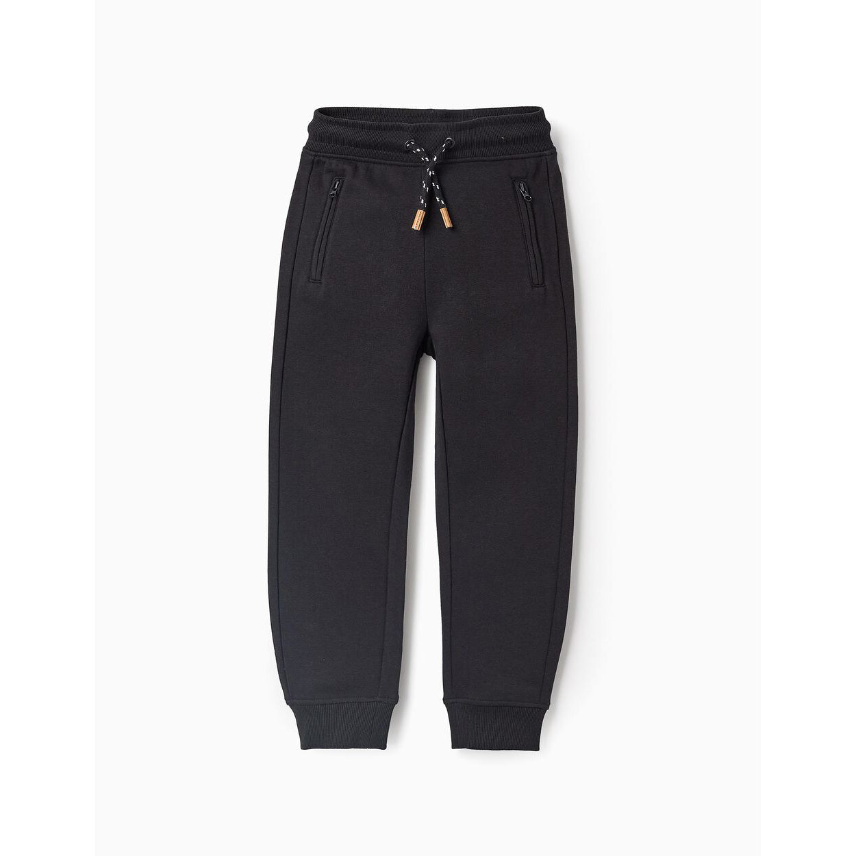 Pantalón de Chándal Perchado Negro ZY - Zippy - PetitGegant