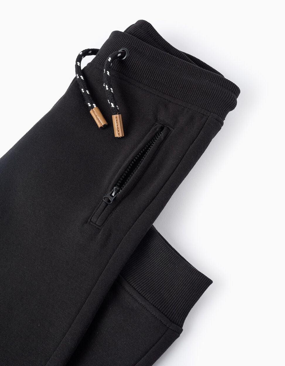 Pantalón de Chándal Perchado Negro ZY - Zippy - PetitGegant