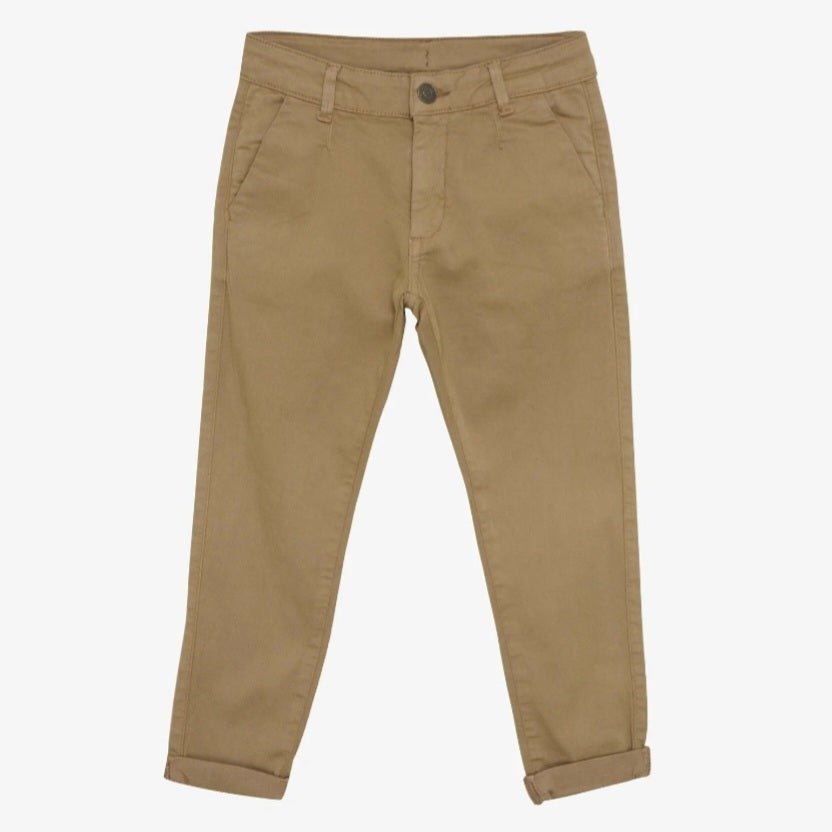 Pantalón De Sarga "Chino" Camel Minymo - Minymo - PetitGegant