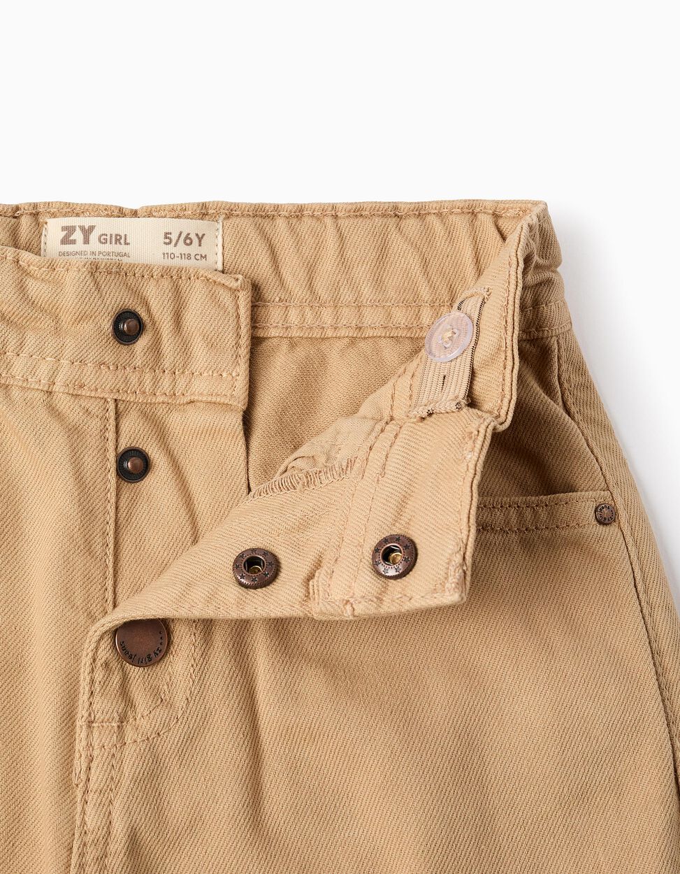 Pantalón de Sarga con Bolsillos Cargo ZY - Zippy - PetitGegant