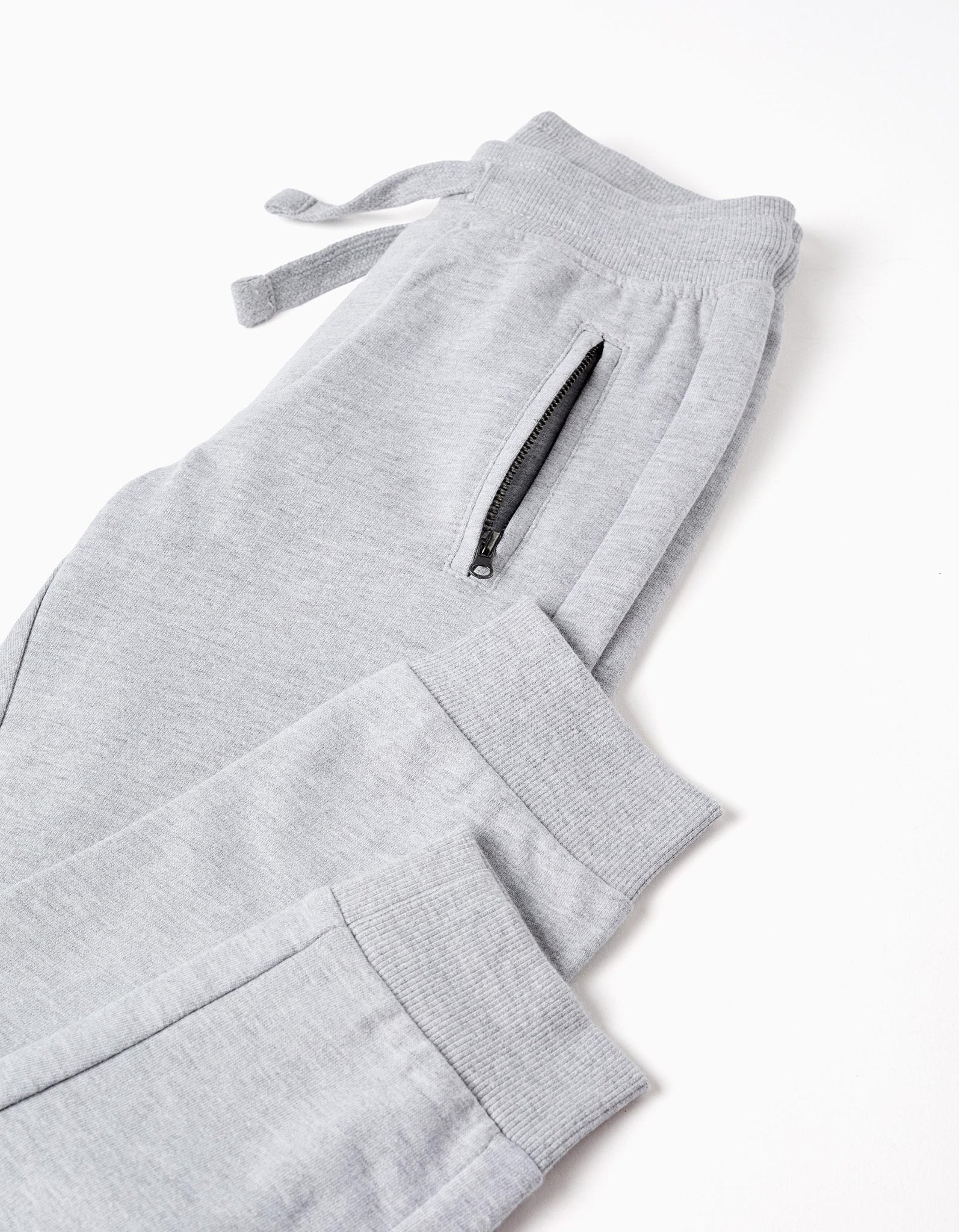 Pantalón Jogger con Bolsillos Sellados 'Slim', Gris ZY - Zippy - PetitGegant