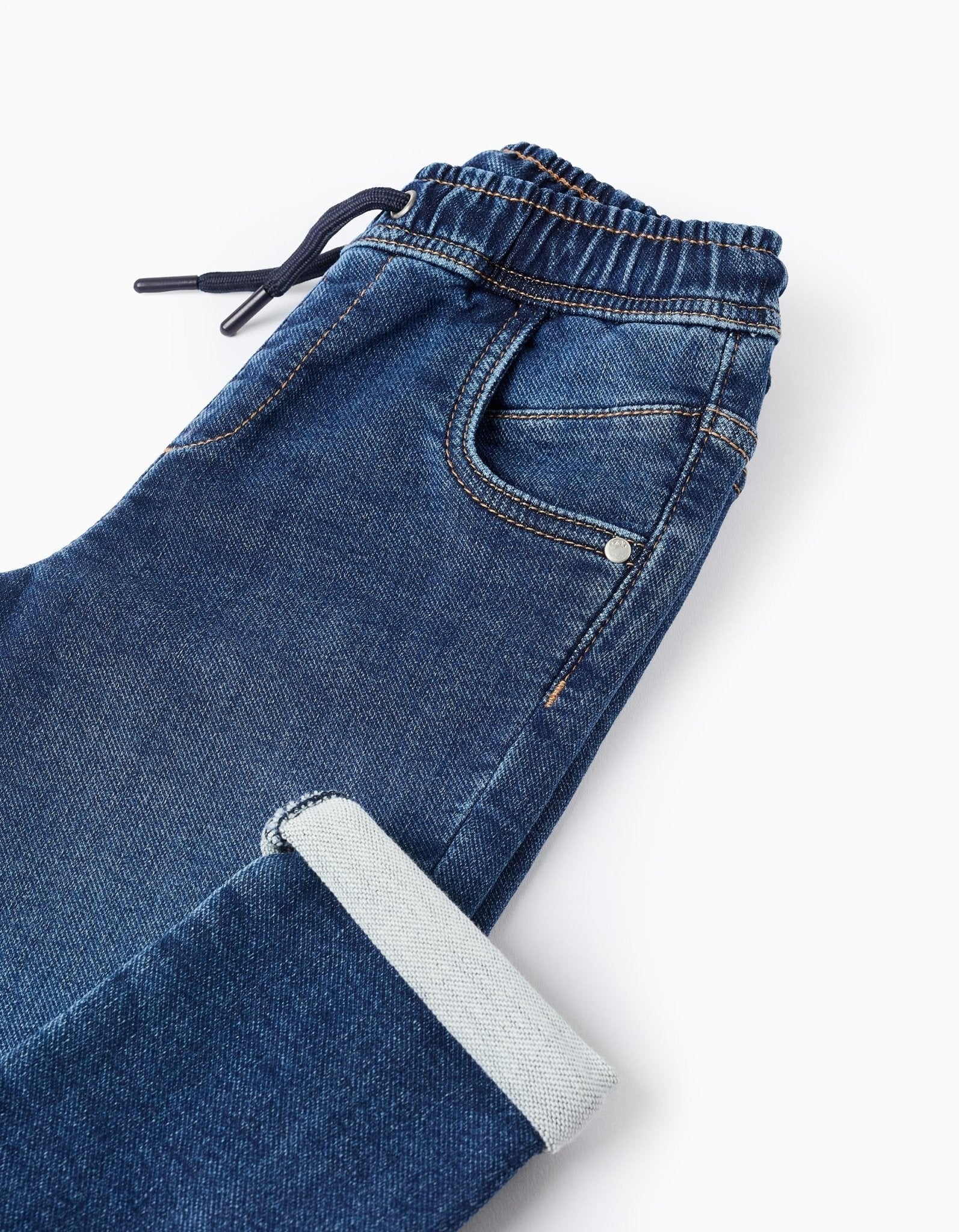 Pantalón Vaquero Slim Deportivo Azul ZY - Zippy - PetitGegant