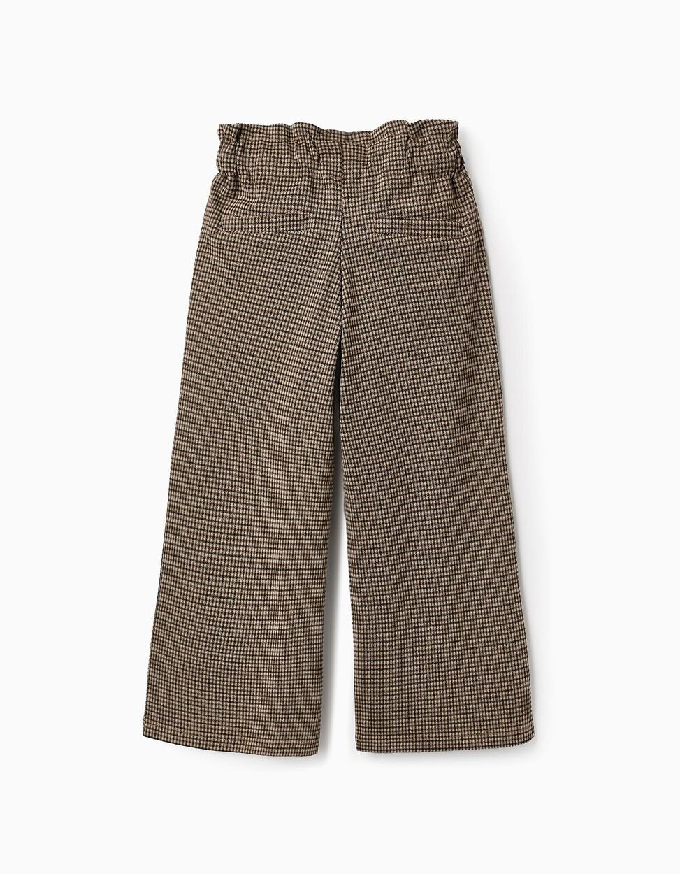 Pantalón Wide Leg en Pied de Poule ZY - Zippy - PetitGegant