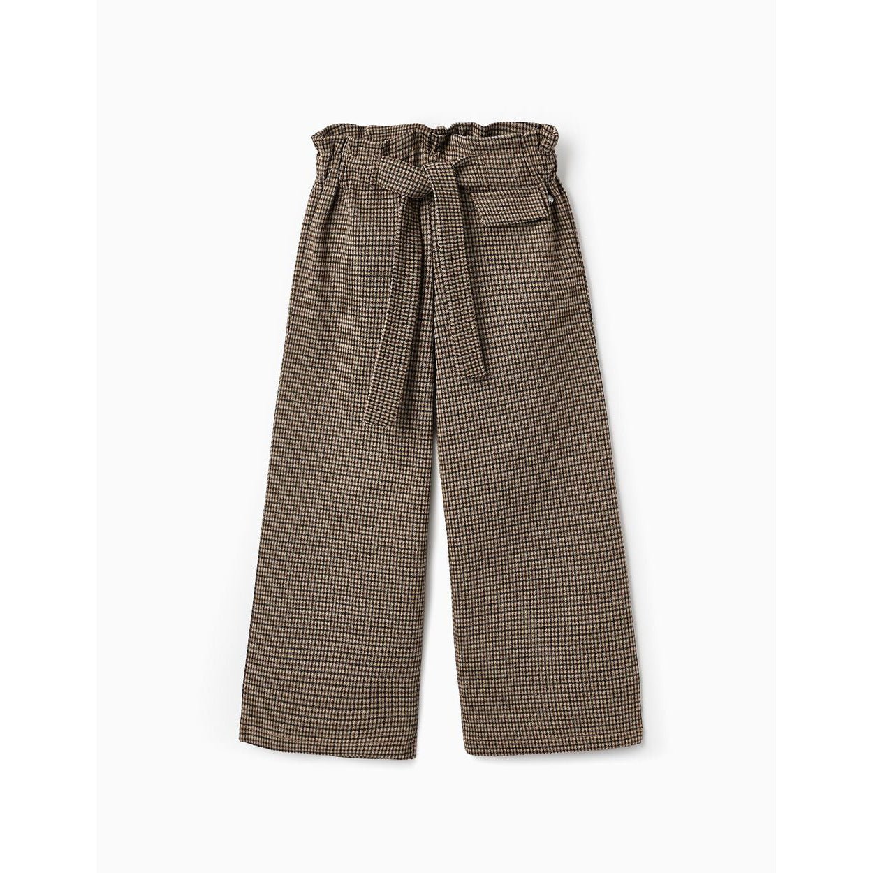 Pantalón Wide Leg en Pied de Poule ZY - Zippy - PetitGegant