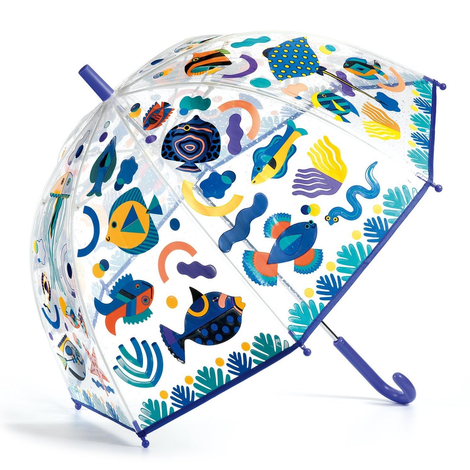 Paraguas transparente Mágico peces Djeco-Djeco-PetitGegant