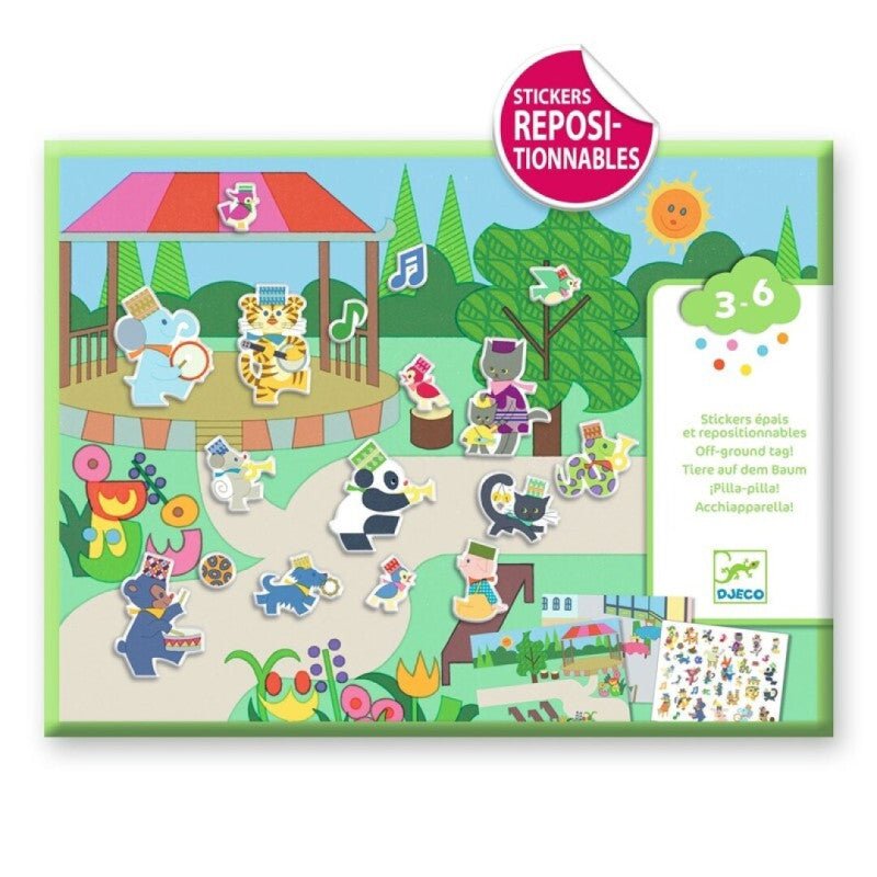 Pegatinas Removibles Charanga Djeco - Djeco - PetitGegant