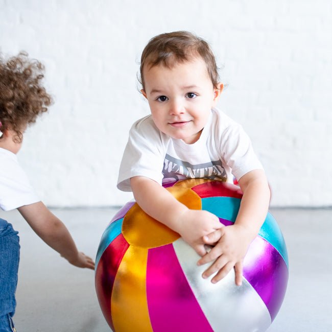 Pelota Tela Circo Multicolor 40cm Ratatam! - Ratatam! - PetitGegant