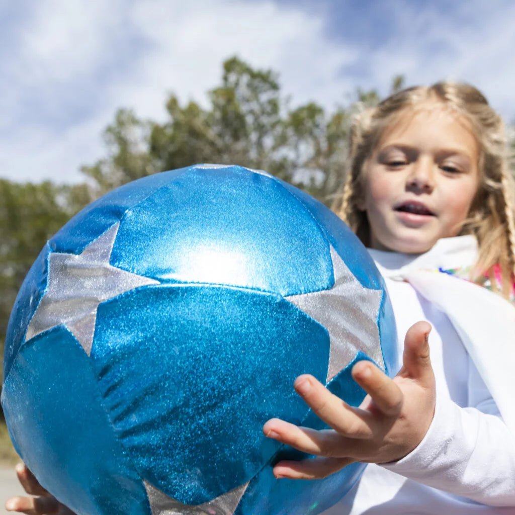 Pelota Tela Estrella Azul 30cm Ratatam! - Ratatam! - PetitGegant