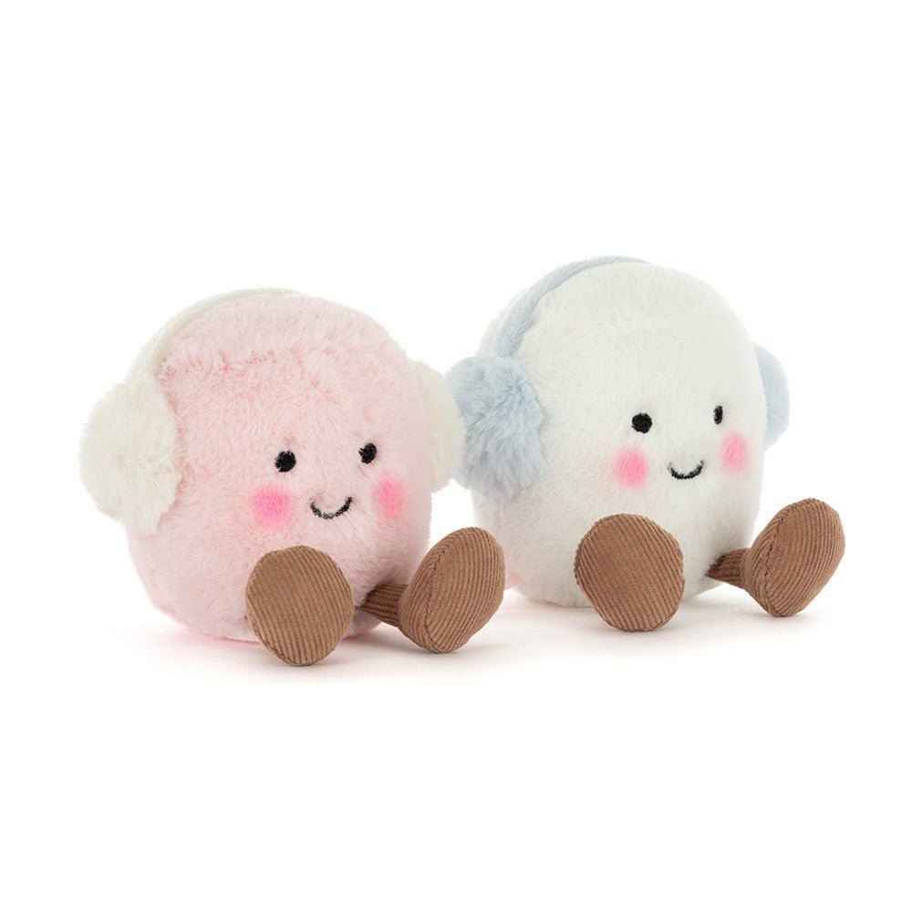 Peluche Malvaviscos rosados y blancos Toastie de Amuseables Jellycat - Jellycat - PetitGegant
