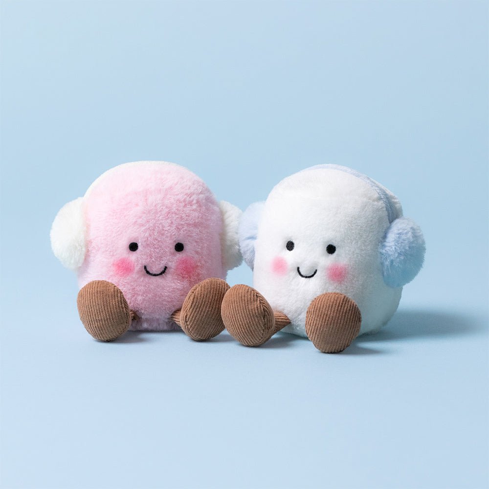 Peluche Malvaviscos rosados y blancos Toastie de Amuseables Jellycat - Jellycat - PetitGegant