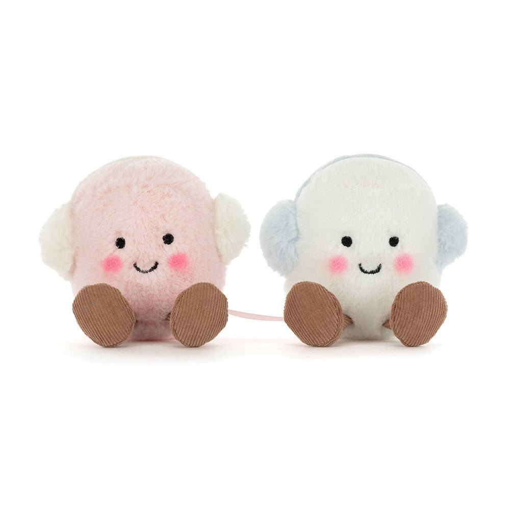 Peluche Malvaviscos rosados y blancos Toastie de Amuseables Jellycat - Jellycat - PetitGegant