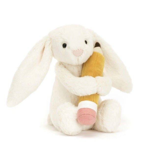 Peluche Small Bunny With Pencil Jellycat - Jellycat - PetitGegant