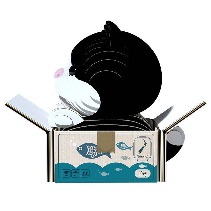 Mini 3D Puzzle Cat Tuxedo Eugy