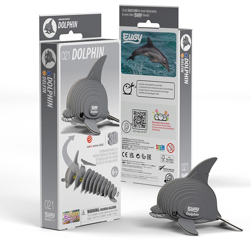 Mini 3D Puzzle Dolphin Eugy