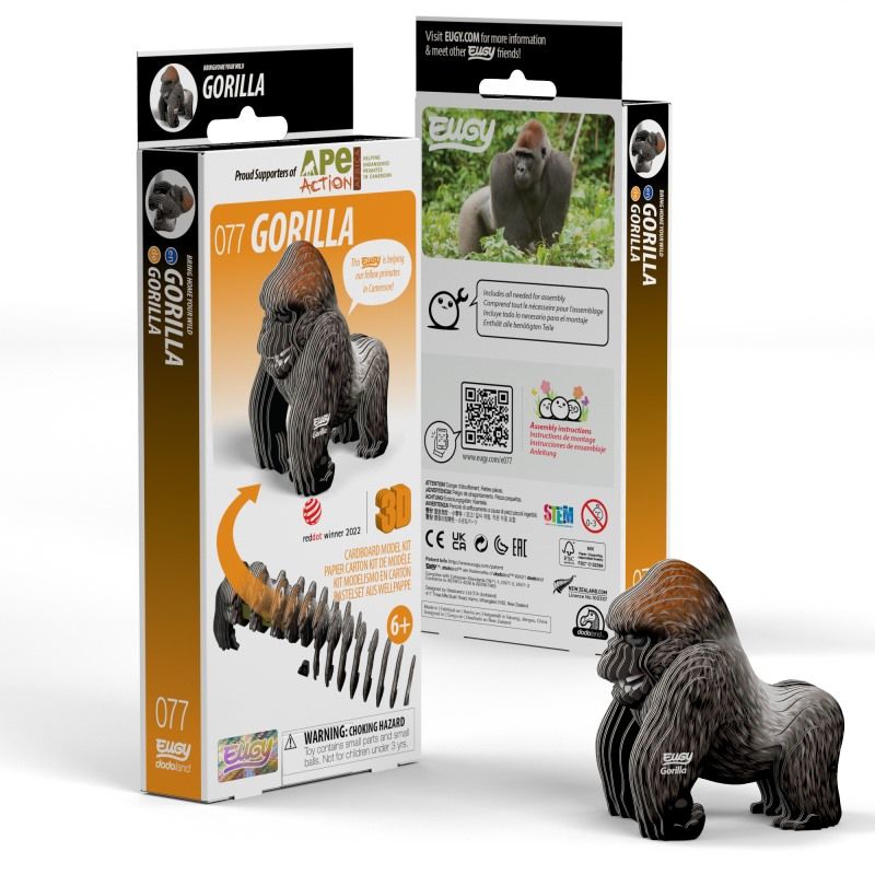 Mini 3D Puzzle Gorilla Eugy
