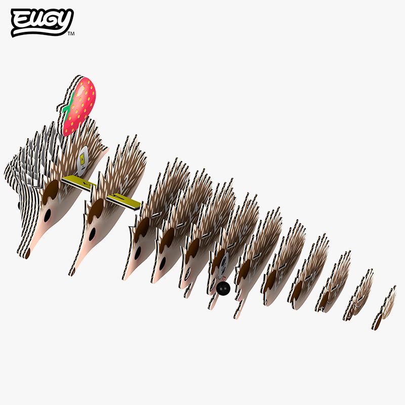 Mini 3D Puzzle Hedgehog Eugy