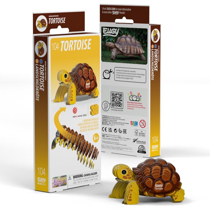 Mini 3D Puzzle Tortoise Eugy