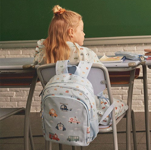 Mochila Escolar de Primaria "City Cars" Tutete