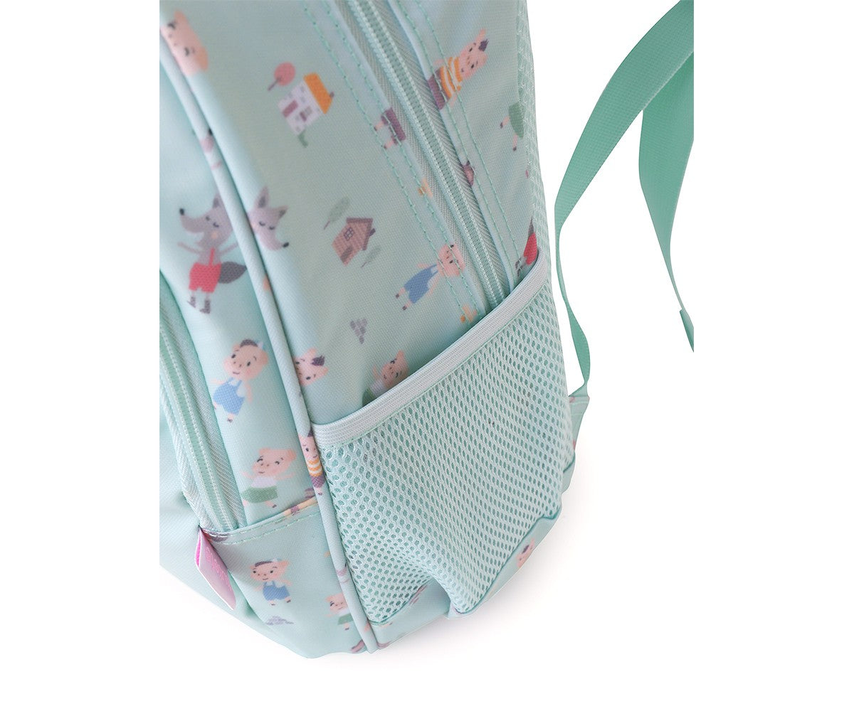 Mochila Escolar de Primaria "The Three Little Pigs" Tutete