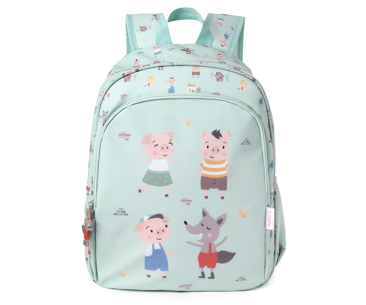 Mochila Escolar de Primaria "The Three Little Pigs" Tutete