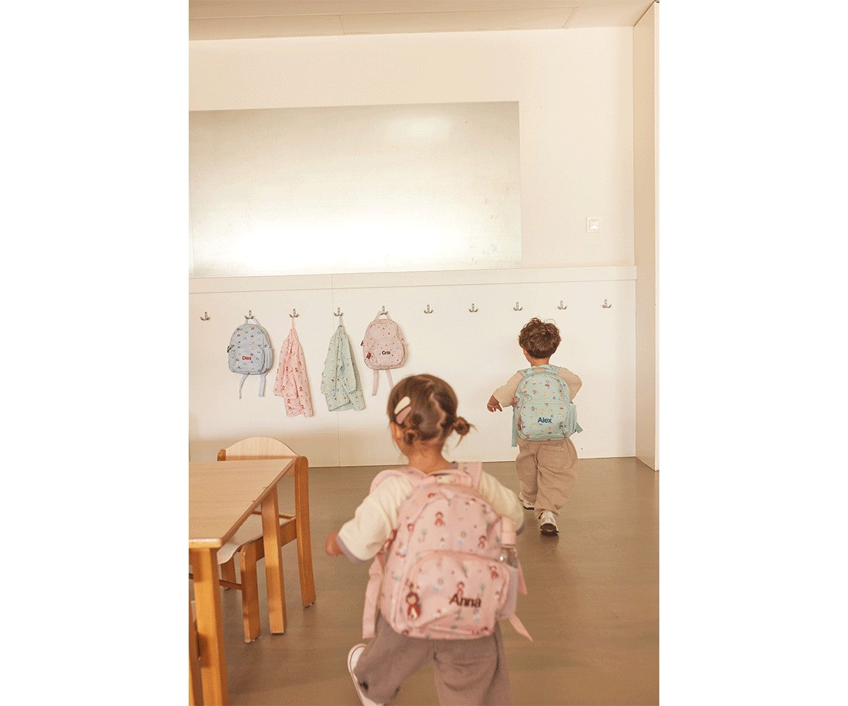 Mochila Escolar Infantil "The Three Little Pigs" Tutete