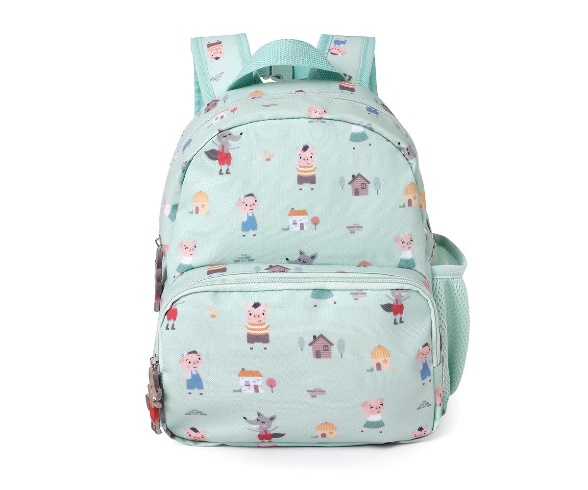 Mochila Escolar Infantil "The Three Little Pigs" Tutete