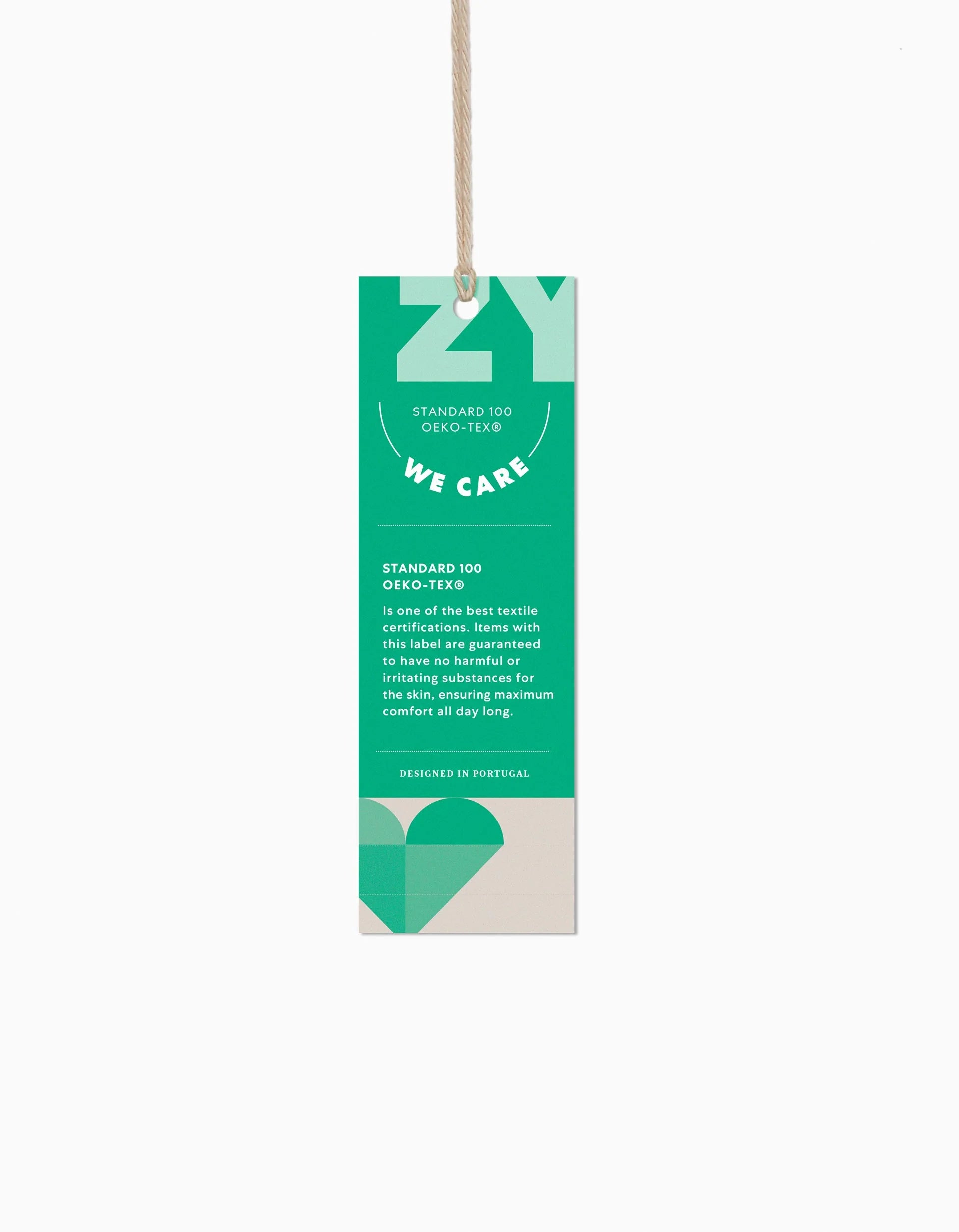Pack 2 Camisetas Algodón Abstract Blanco/ Verde Zy