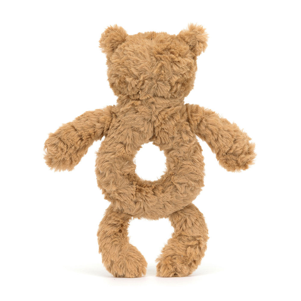 Sonajero Bartholomew Bear Ring Rattle Jellycat