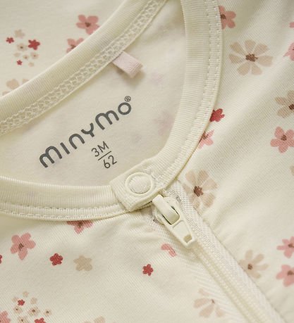 Pijama Bambú Mini Flores Minymo - Minymo - PetitGegant