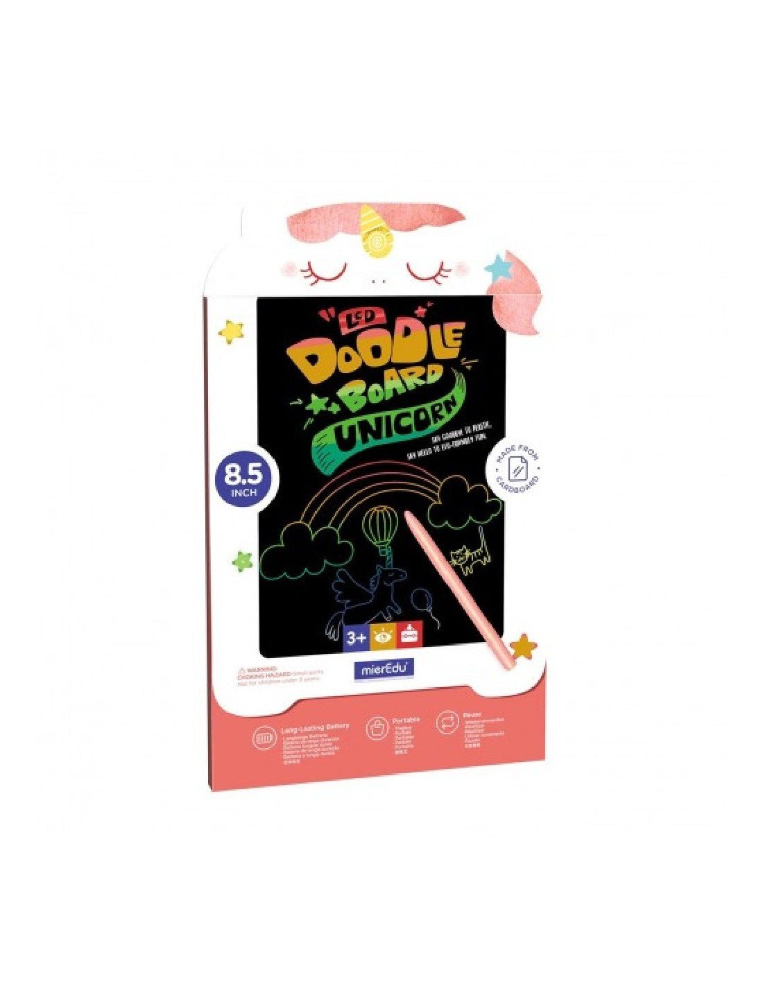Pizarra de Dibujo y Escritura LCD Unicorn MierEdu - MierEdu - PetitGegant