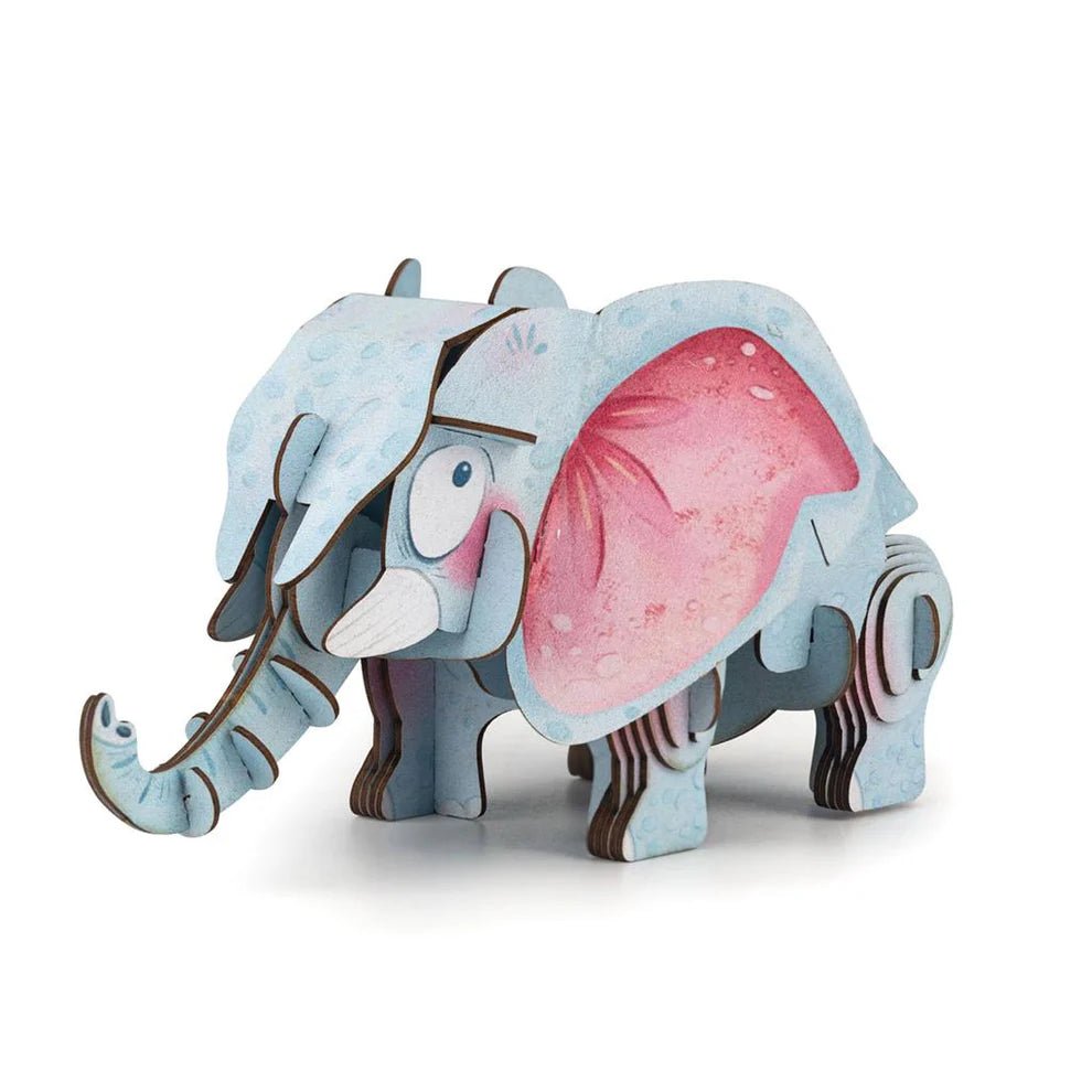Puzzle 3D con Sonido Elefante MierEdu - MierEdu - PetitGegant