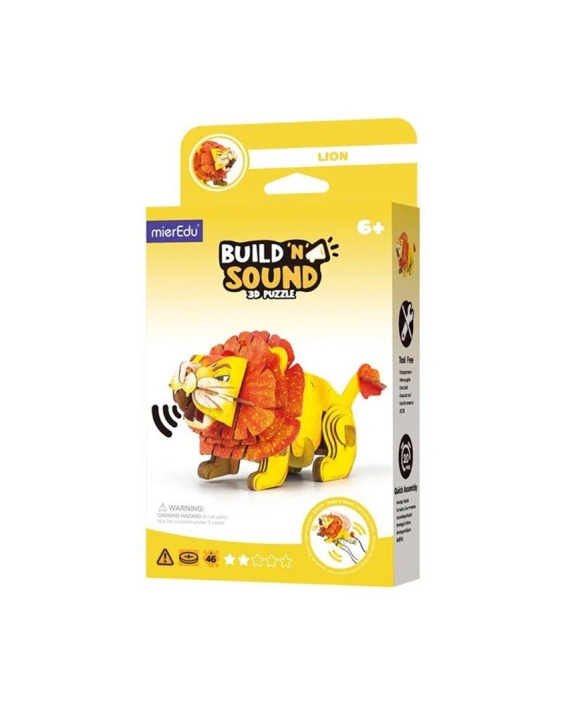 Puzzle 3D con Sonido León MierEdu - MierEdu - PetitGegant