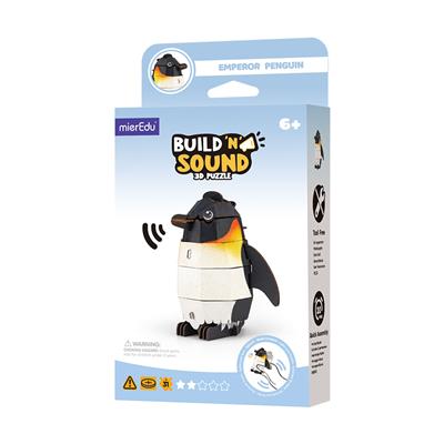 Puzzle 3D con Sonido Penguin MierEdu - MierEdu - PetitGegant
