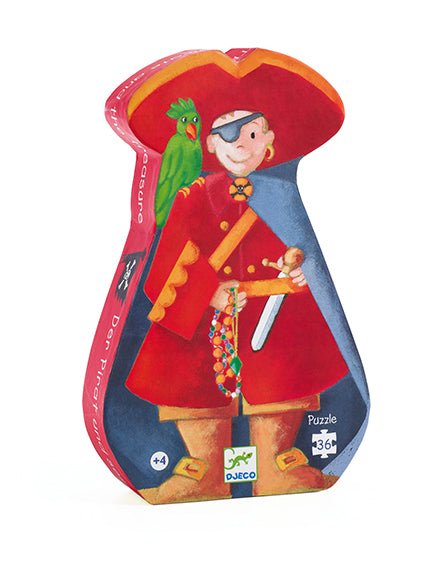 Puzzle Silueta Pirata Djeco - Djeco - PetitGegant