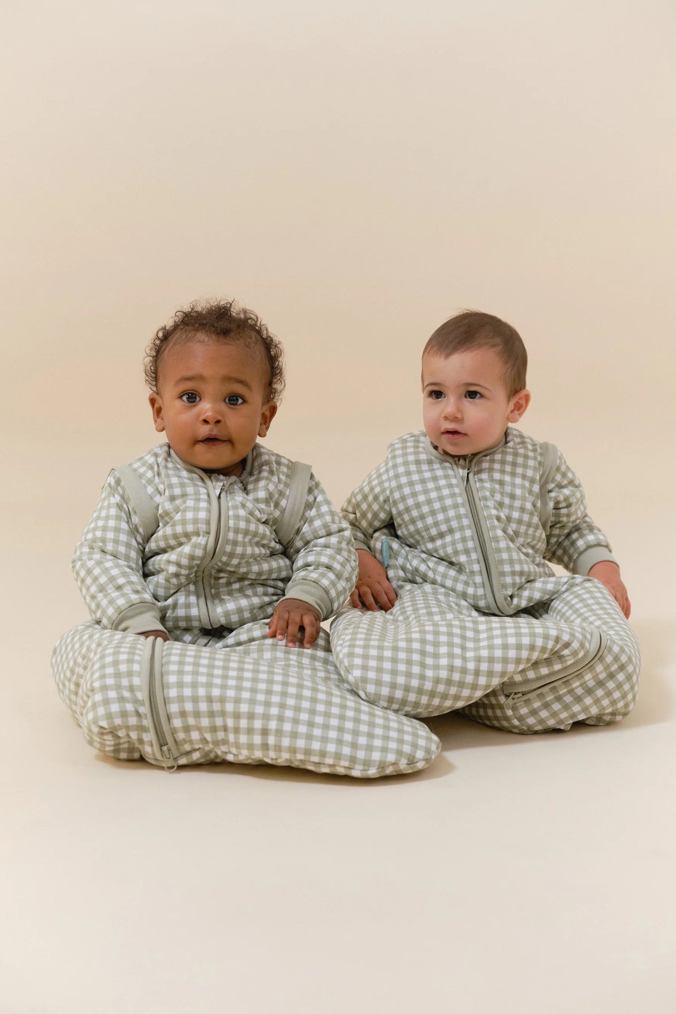 Saco de dormir bebé con mangas Mint Tea TOG 2.5 Molis & Co - Molis&Co - PetitGegant