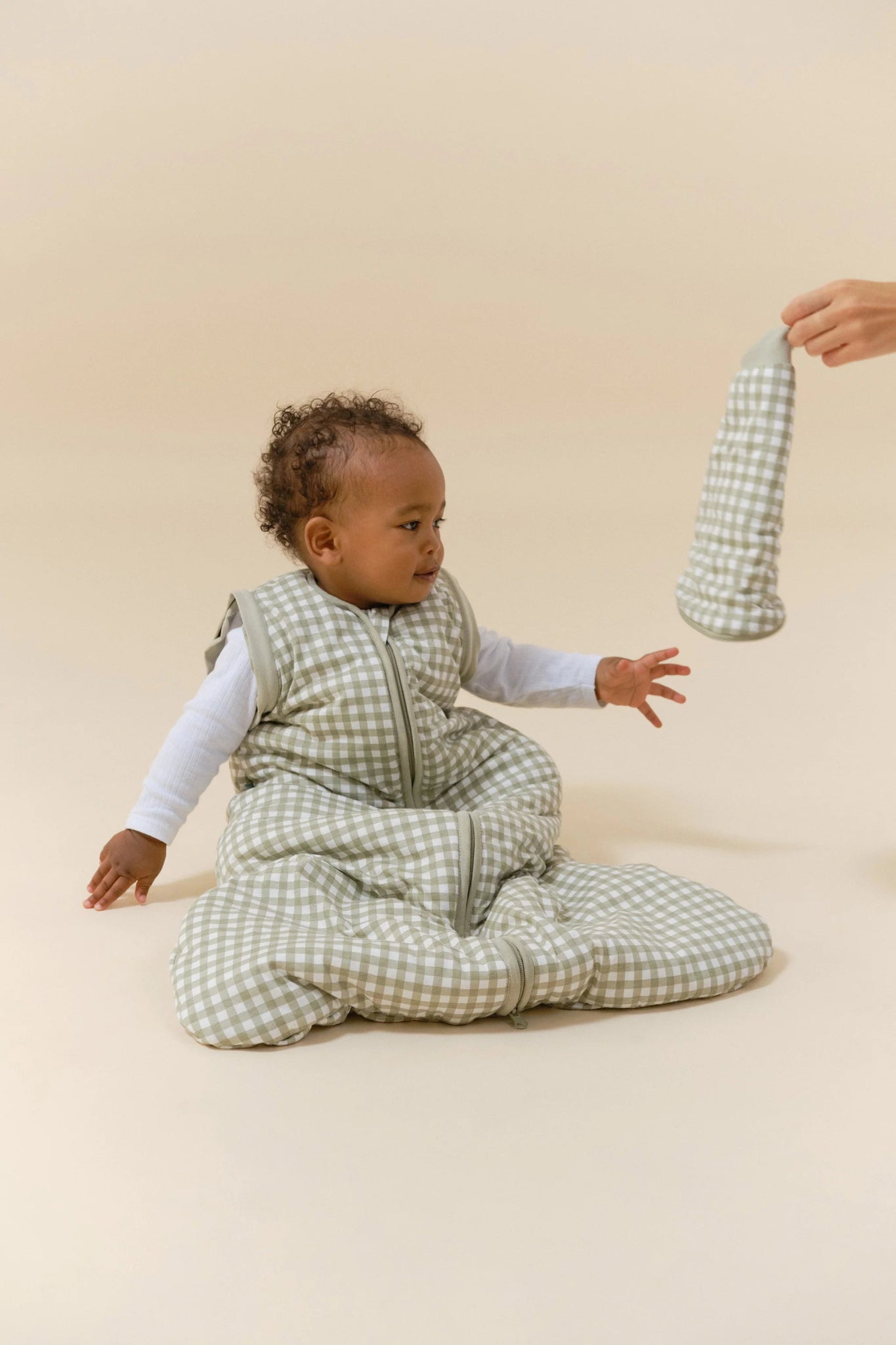 Saco de dormir bebé con mangas Mint Tea TOG 2.5 Molis & Co - Molis&Co - PetitGegant