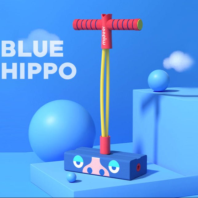 Saltador Pogo Con Sonido Blue Hippo Mideer - PetitGegant - PetitGegant