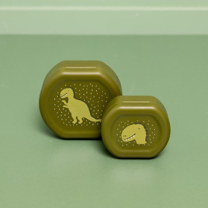 Set de 2 fiambreras Snacks Mr. Dino Trixie - Trixie - PetitGegant