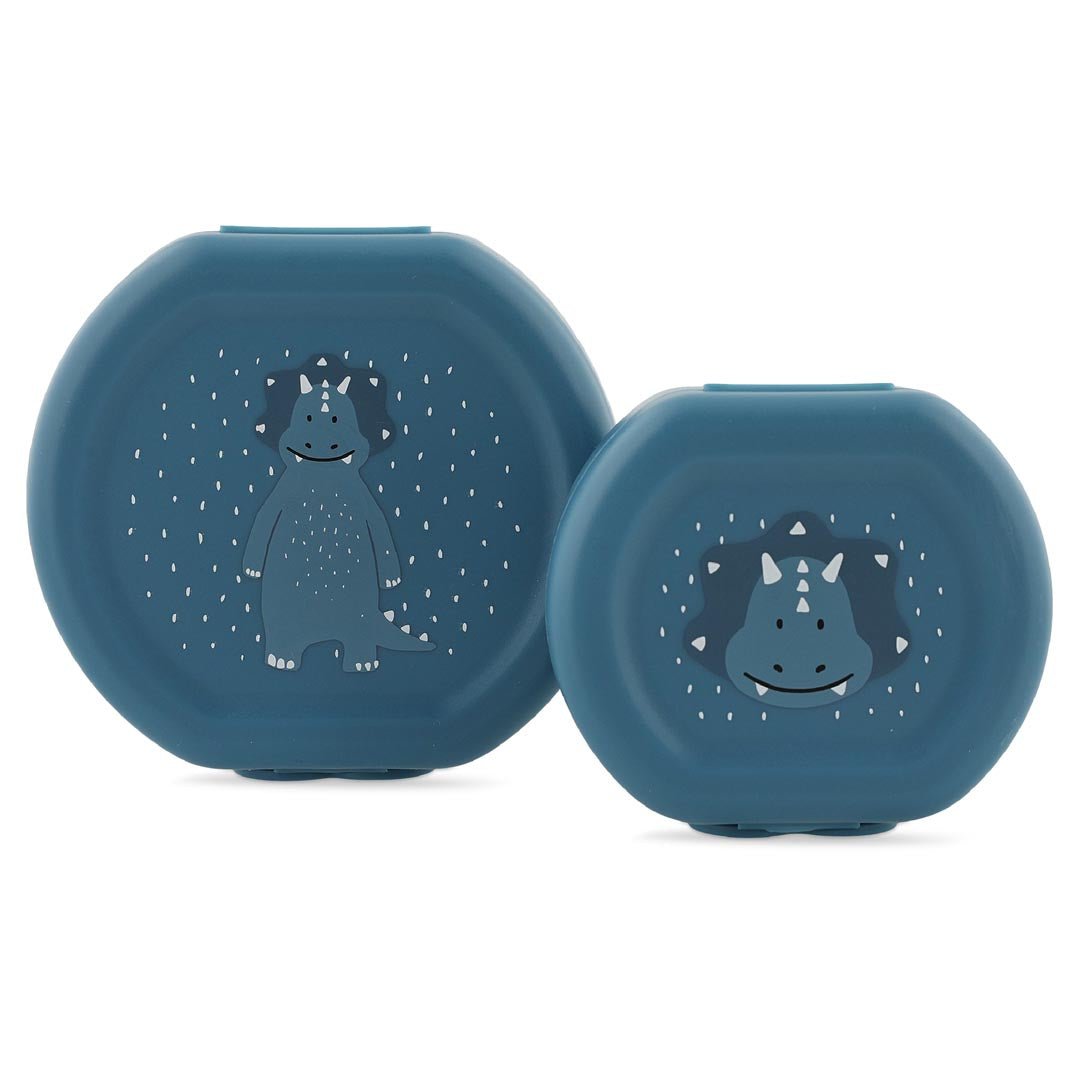 Set de 2 fiambreras Snacks Mr.Triceratops Trixie - Trixie - PetitGegant