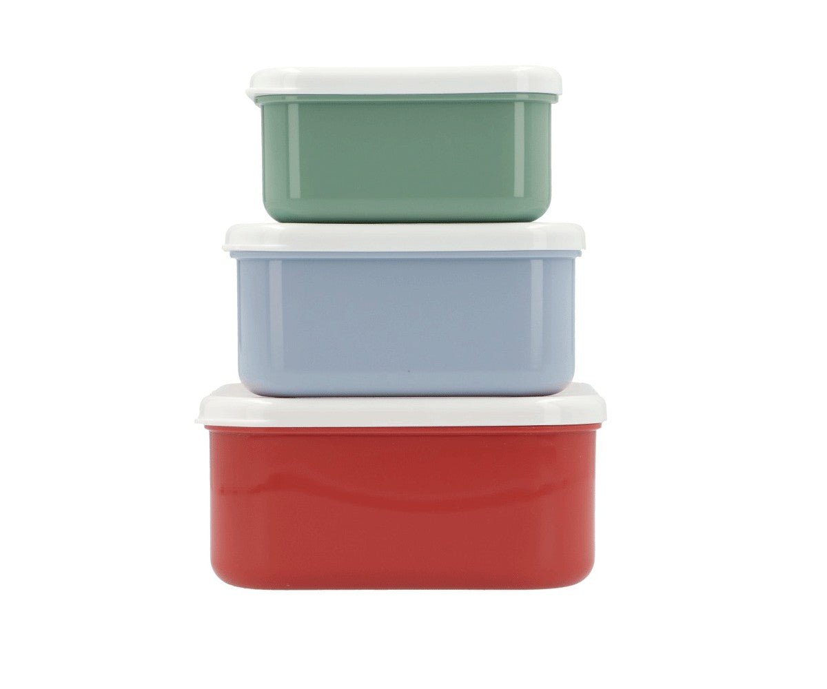 Set de 3 Fiambreras Almuerzo Little Red Tutete - Tutete - PetitGegant