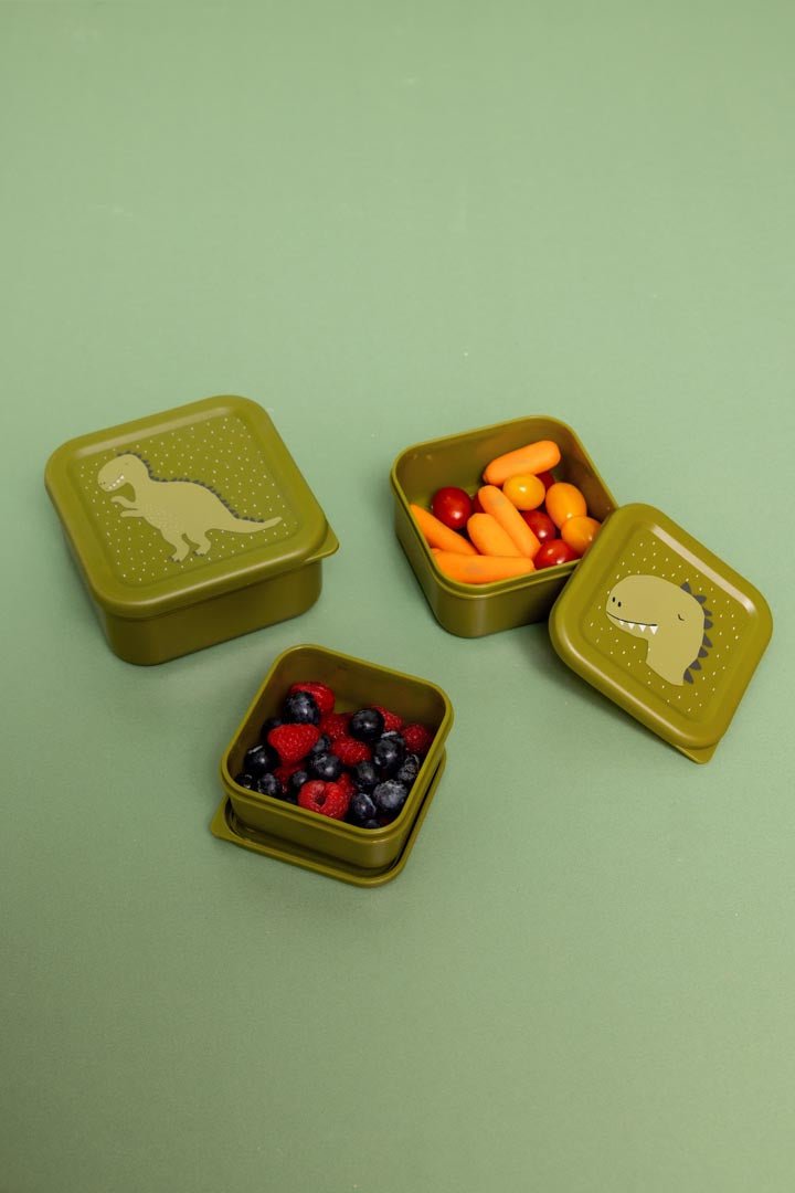 Set de 3 fiambreras Snacks Mr.Dino Trixie - Trixie - PetitGegant