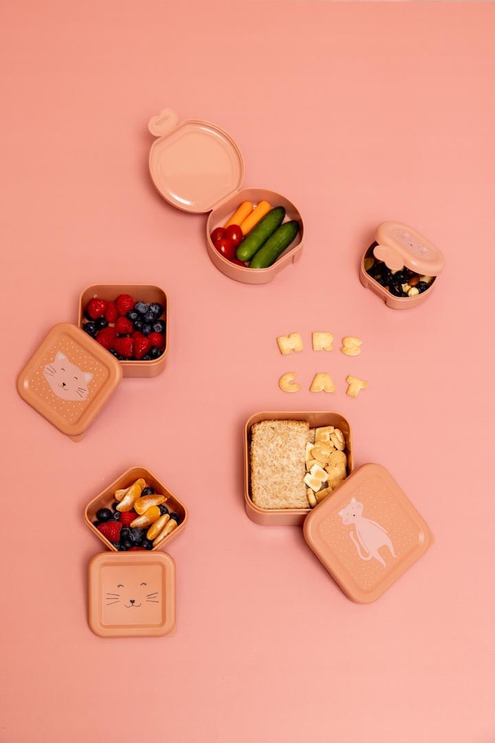 Set de 3 fiambreras Snacks Mrs.Cat Trixie - Trixie - PetitGegant