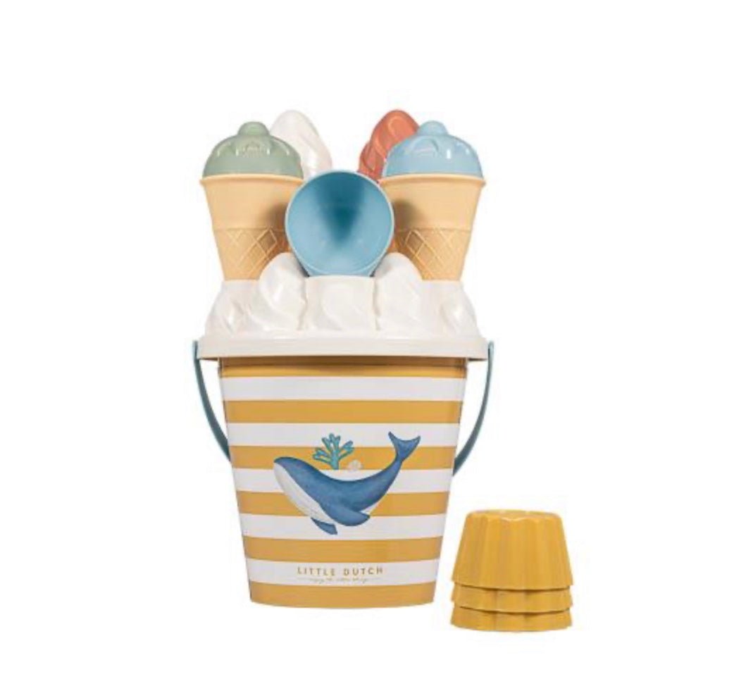 Set de Playa 14Pcs Ice Cream Ocean Dreams Little Dutch - Little Dutch - PetitGegant