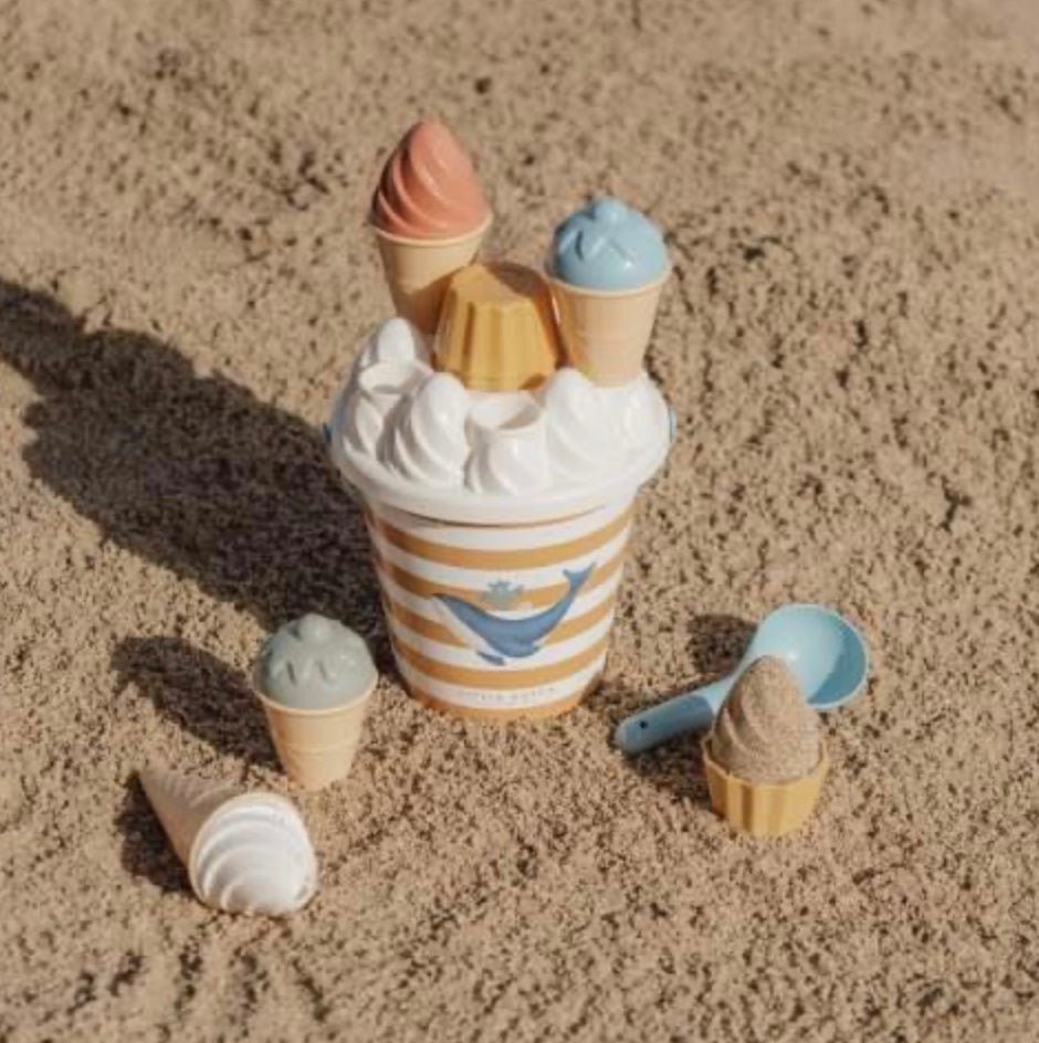 Set de Playa 14Pcs Ice Cream Ocean Dreams Little Dutch - Little Dutch - PetitGegant