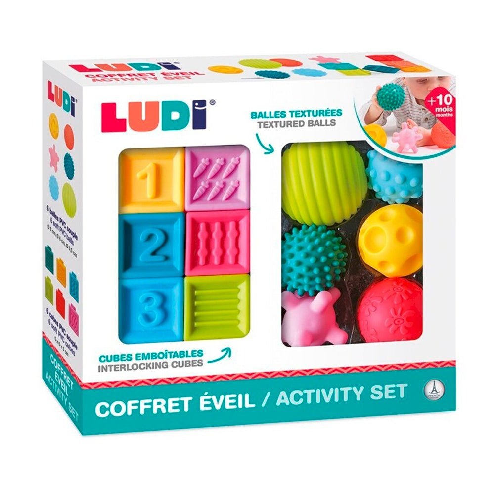 Set Evolutivo de Actividades Primera Edad Ludi - Djeco - PetitGegant