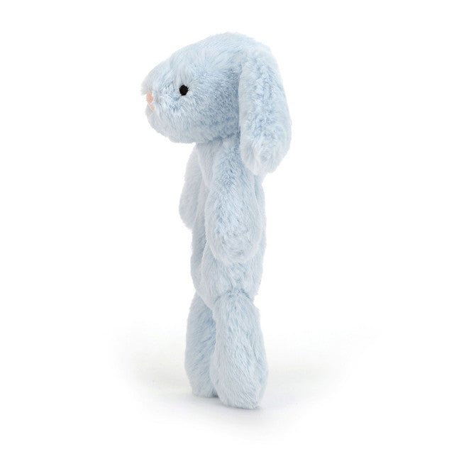 Sonajero Bashful Baby Blue Bunny Ring Rattle Jellycat - Jellycat - PetitGegant
