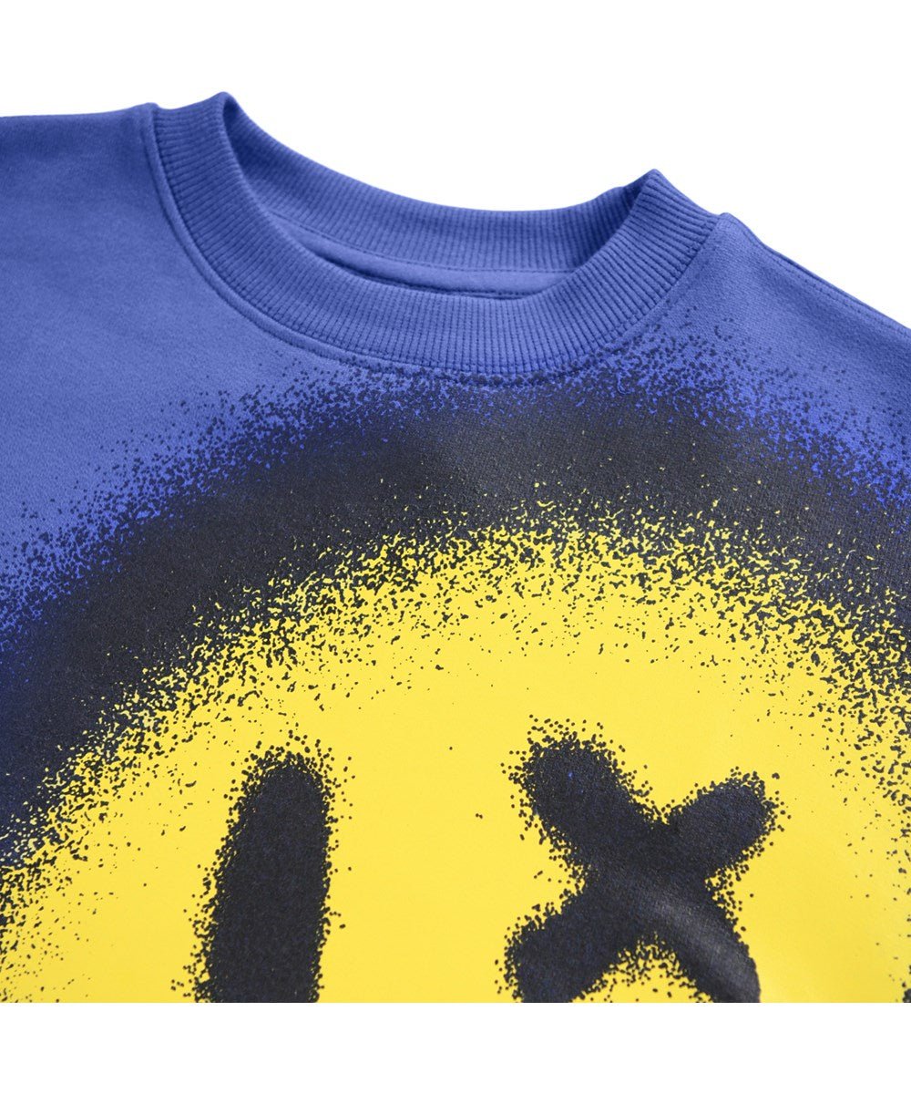Sudadera Afelpada Mar Sorisa Azul Molo - molo - PetitGegant