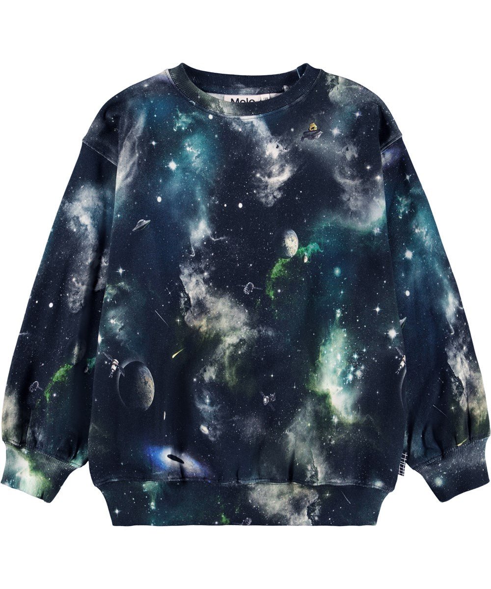 Sudadera Afelpada Monti Deep Space Molo - molo - PetitGegant