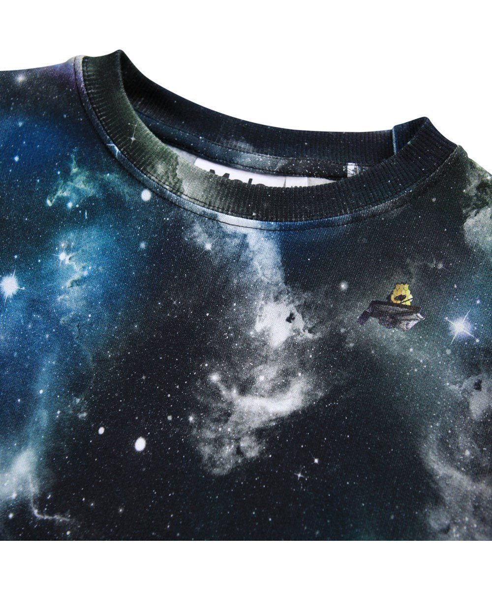 Sudadera Afelpada Monti Deep Space Molo - molo - PetitGegant